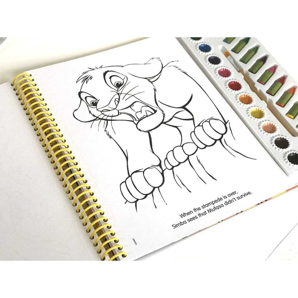 Disney Lion King Deluxe Poster Paint & Color