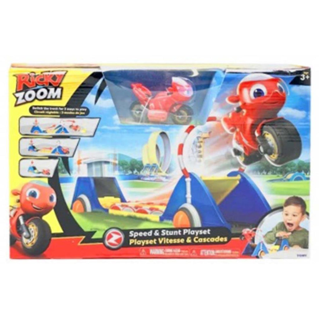 Tomy Ricky Zoom Speed And Stunt Playset