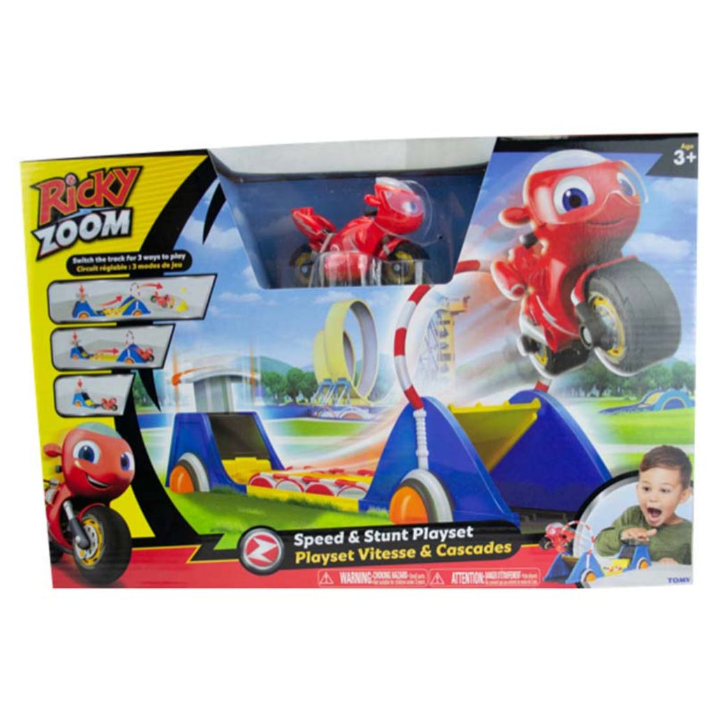 Tomy Ricky Zoom Speed And Stunt Playset