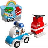 Lego 10957-Fire Helicopter & Police Car