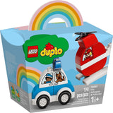 Lego 10957-Fire Helicopter & Police Car
