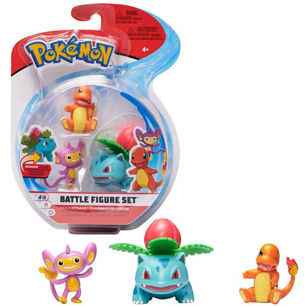 Pokemon Battle Figure 3 Set Pack