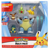 Pokemon Battle Figure 5 Pack Assorted