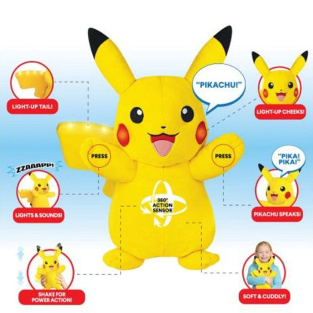 Pokemon Plush Power Action 10Inch Assorted