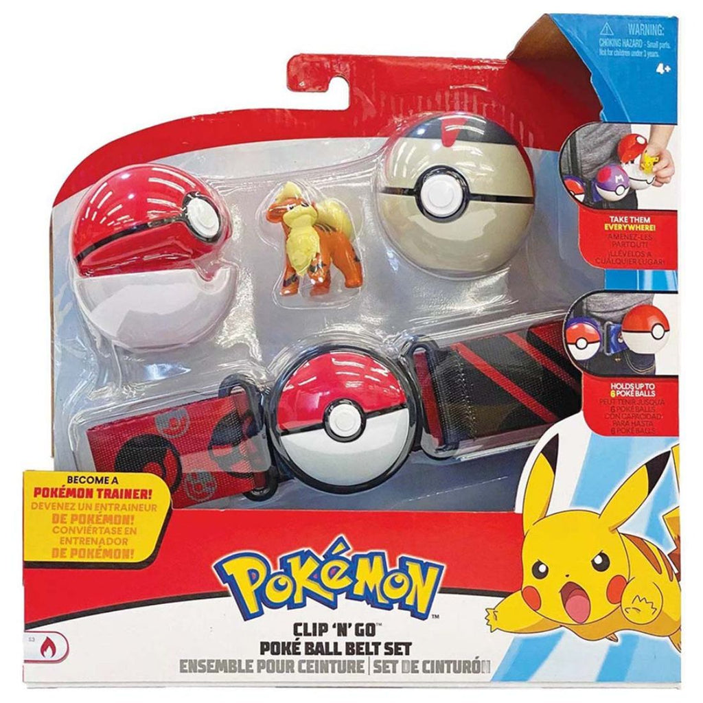 Pokemon Clip N Go Poke Ball Belt Assorted