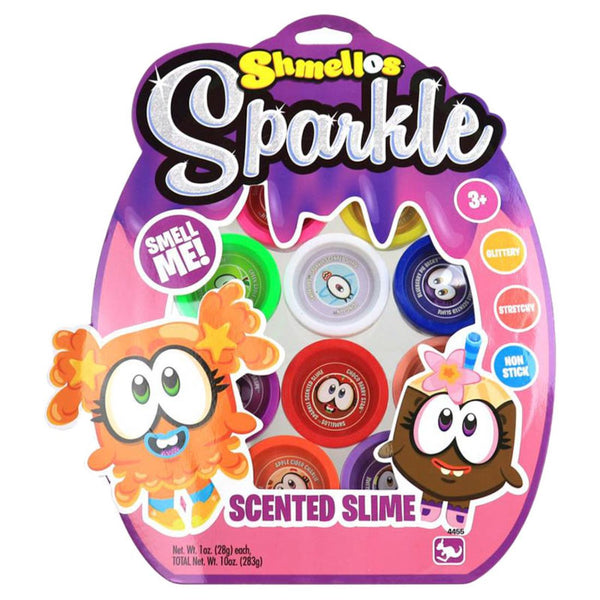 Kangaru Shmellos Sparkle Scented 10CPcs 1Oz Slime