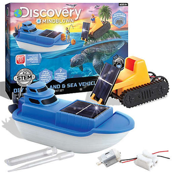 Kids Diy Solar Land And Sea Rover