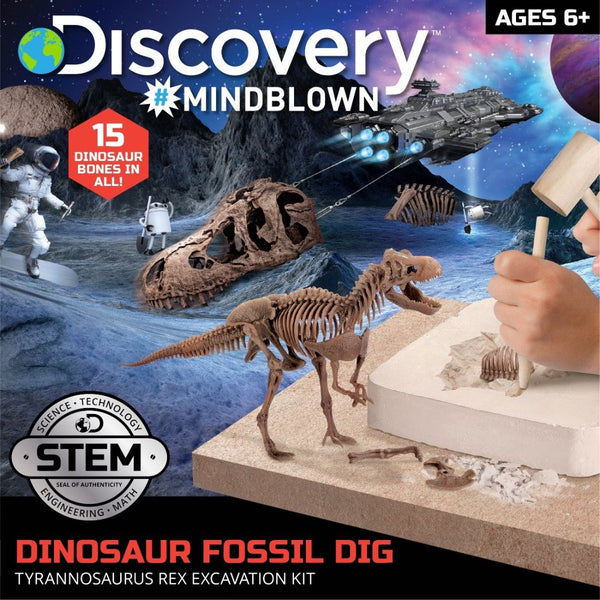 Toy Dinosaur Excavation Kit Skeleton 3D Puzzle - T-Rex