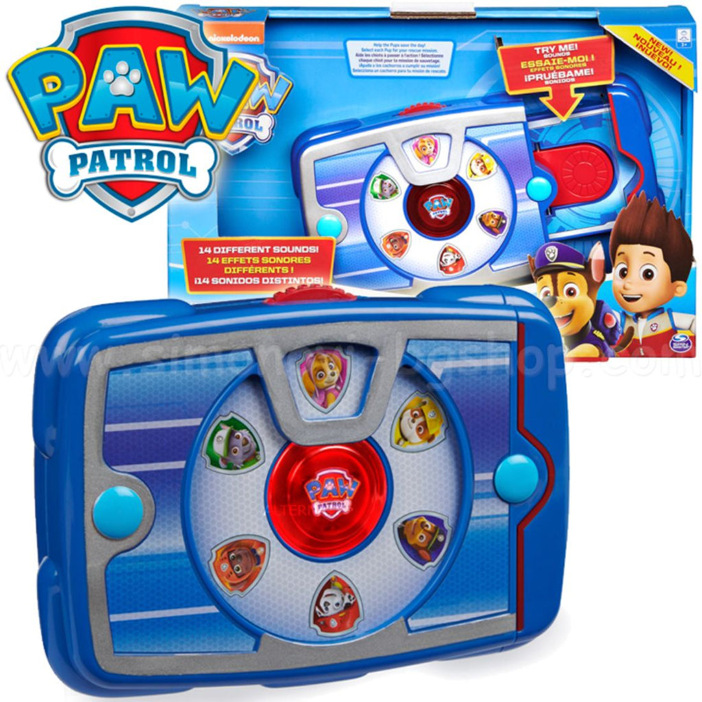 Paw Patrol Ryders Puppy Pad with Chase, Marshall, Skyle, Rocky