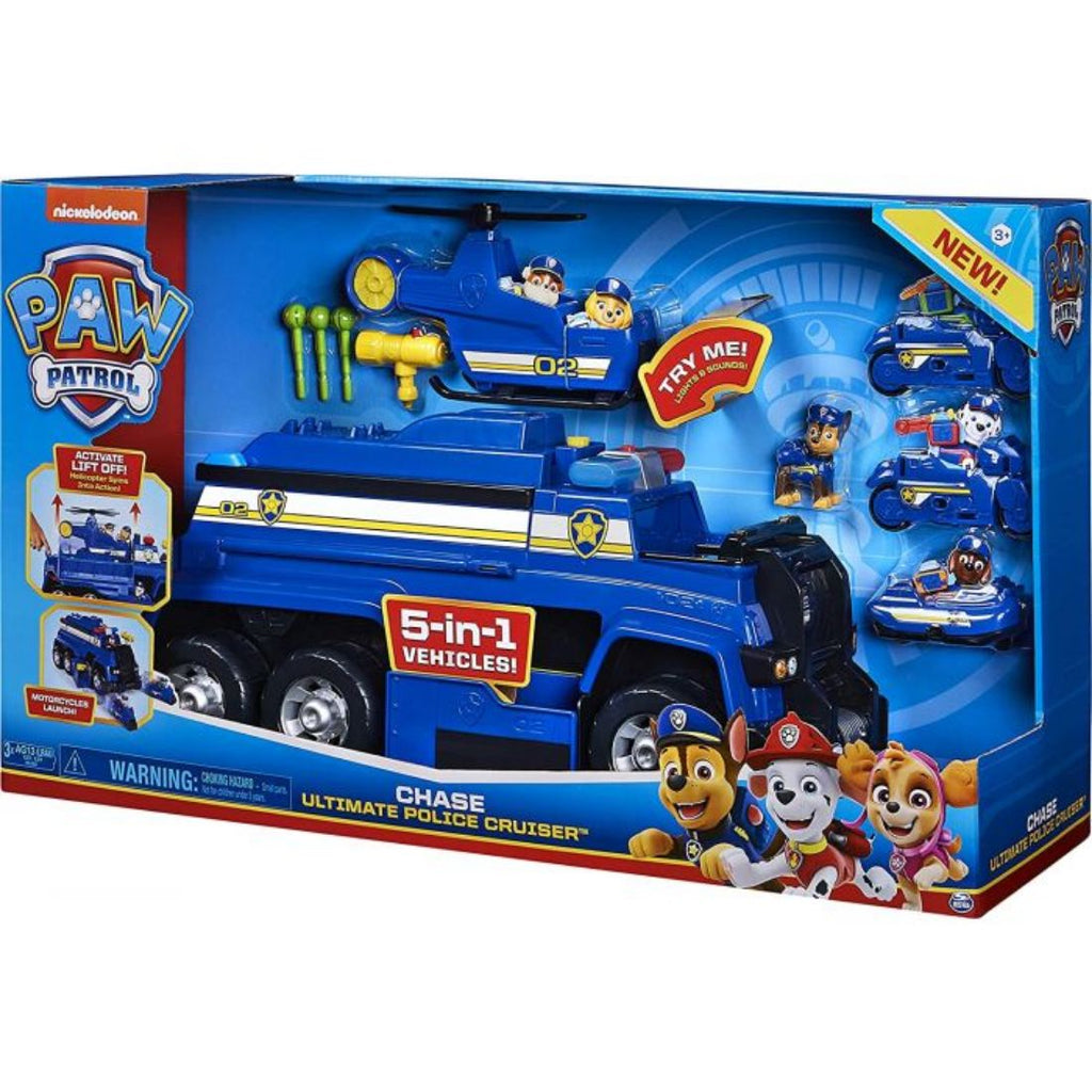 Paw Patrol Chase Ultimate Police Cruiser Deluxe