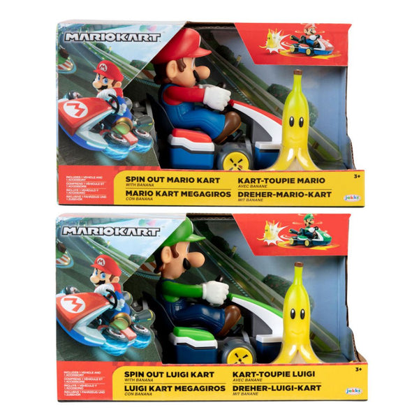 Nintendo 2.5inches Spin Out Kart Assorted