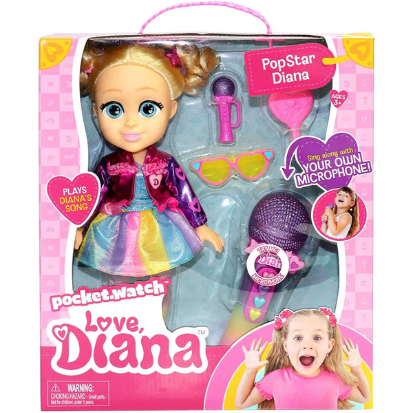 Love Diana Doll Sing Along 13 B/O