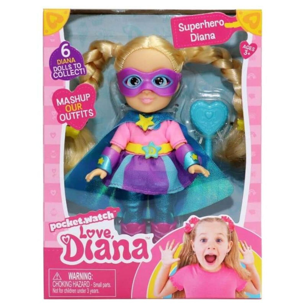 Love Diana Doll Mini 6Inch Assorted