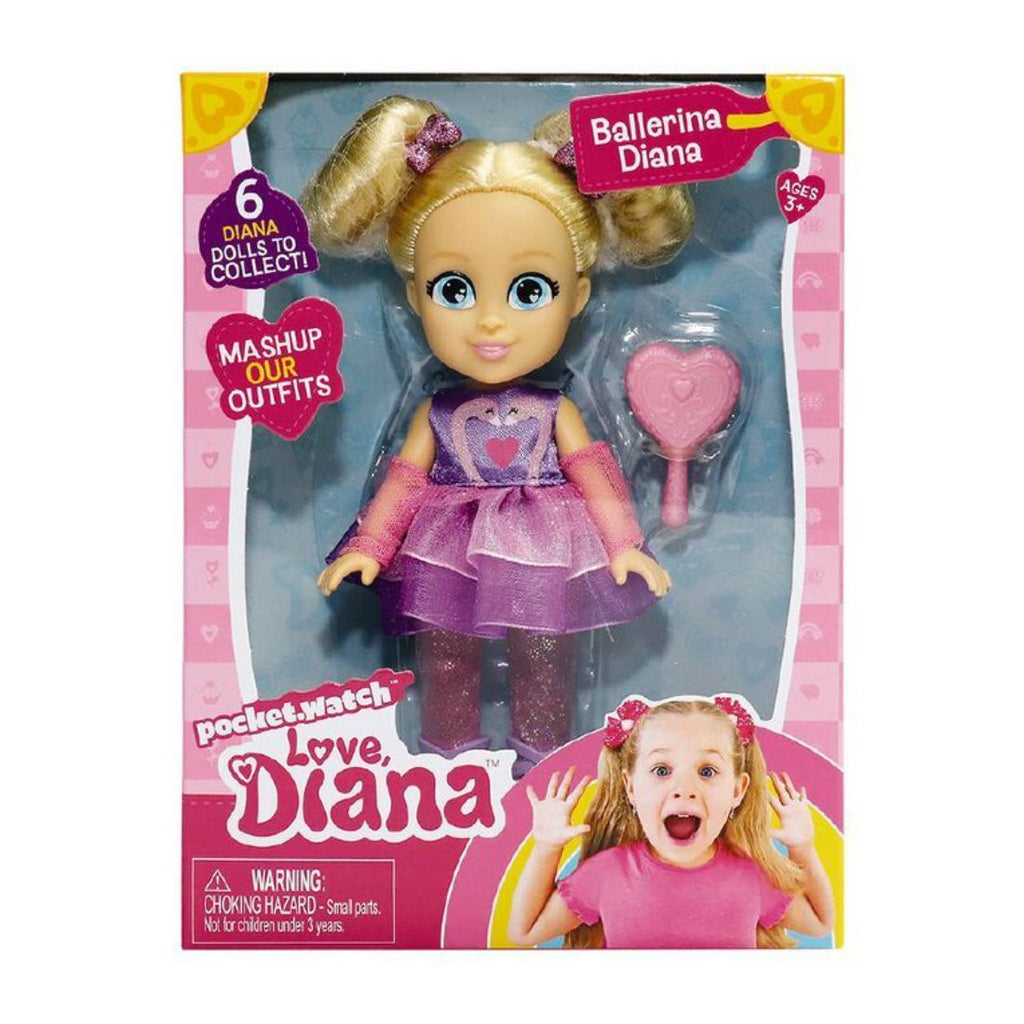 Love Diana Doll Mini 6Inch Assorted
