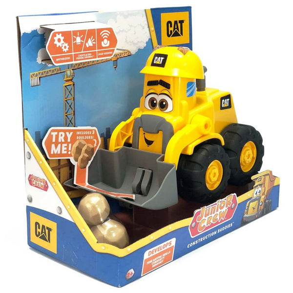 CAT Light & Sound Construction Buddies 10" 2Asst