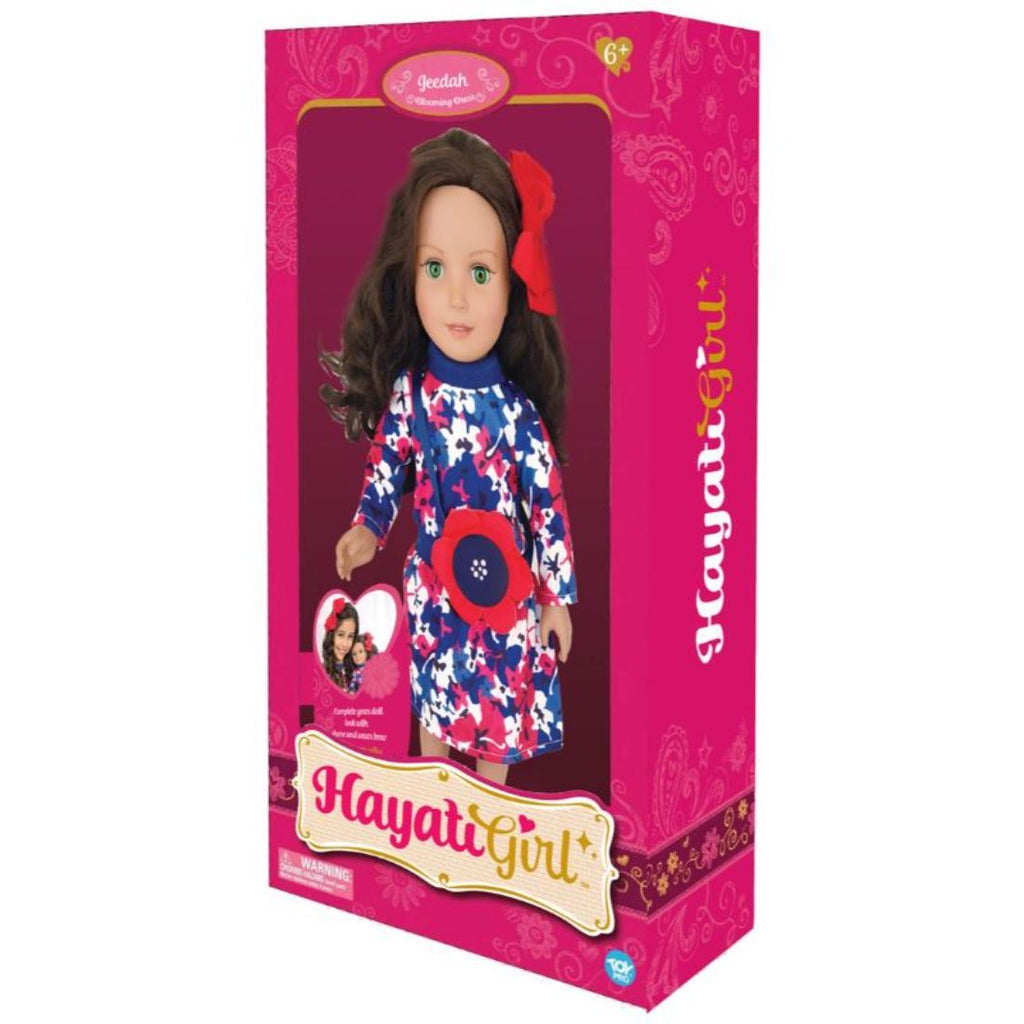 Hayati Girl Doll Jeeda Blooming Dres 18Inch