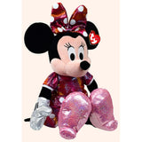 TY Disney Minnie Sparkle Rainbow With Sound Med