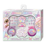 Hot Focus Fancy Nails-Butterfly