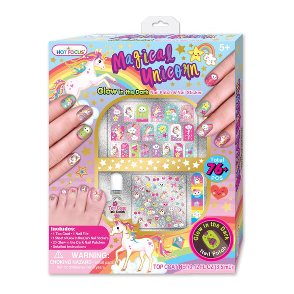 Hot Focus Magical Unicorn Nail Patch & Nail Sticker