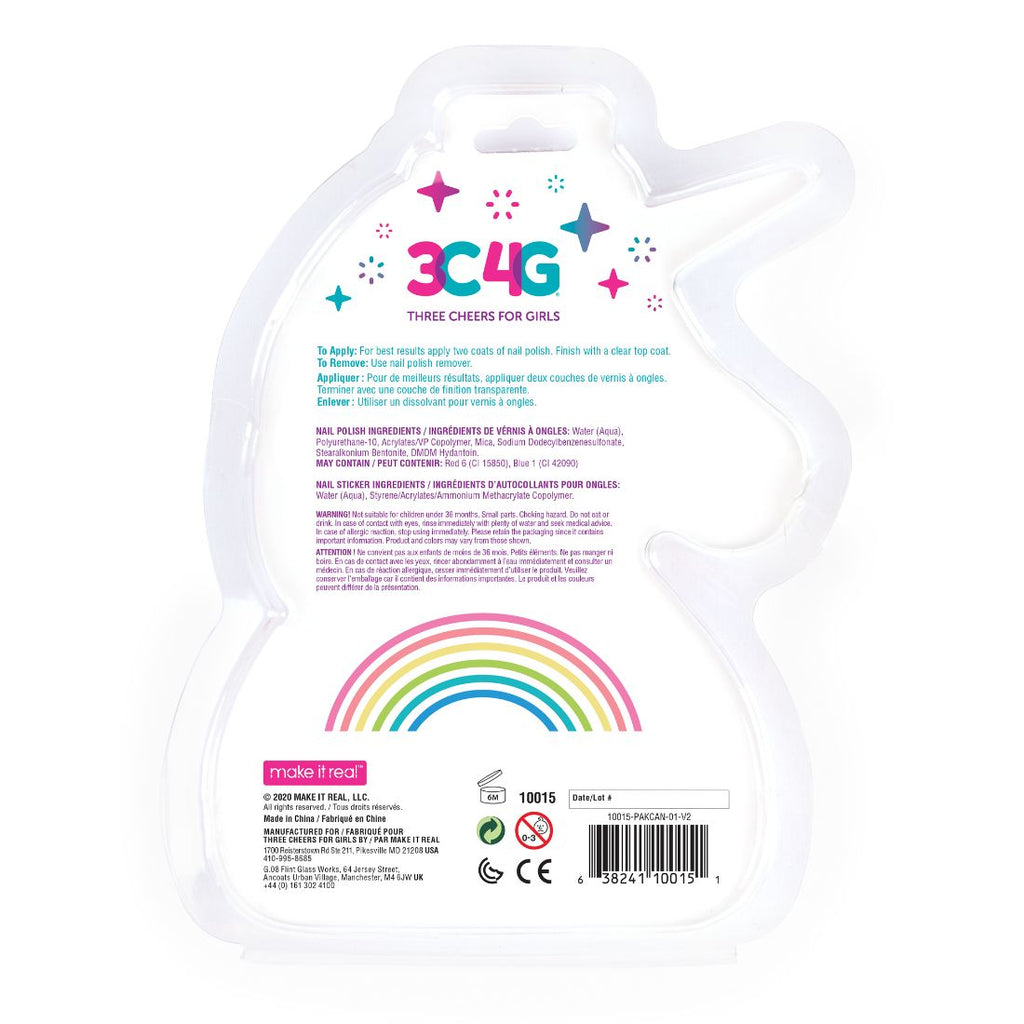 Unicorn Hologram Nail Polish Trio