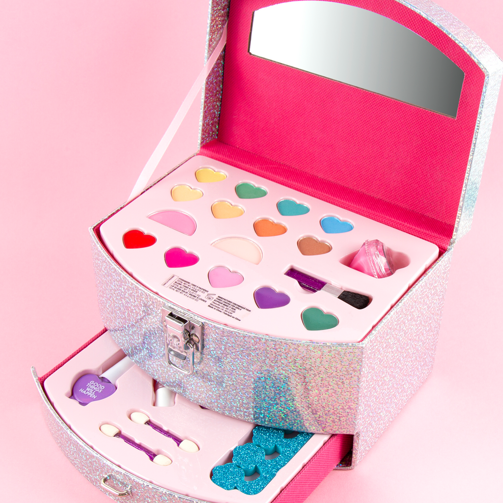 Rainbow Bright Large Cosmetic Case