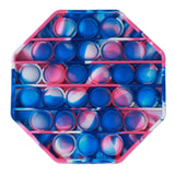 Pop The Bubble Octagonal Tie Dye Blue/Pink
