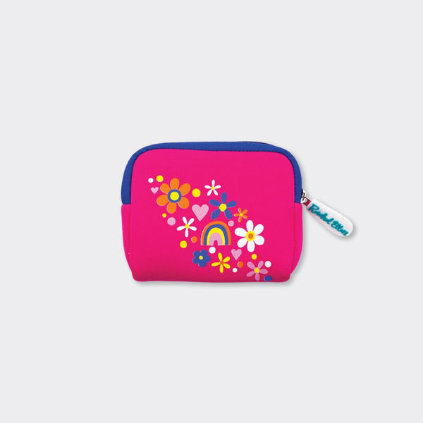 Rachel Ellen Designs Neoprene Purses - Floral 120mmx95mmx30mm