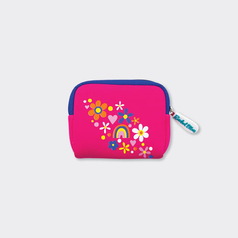 Rachel Ellen Designs Neoprene Purses - Floral 120mmx95mmx30mm