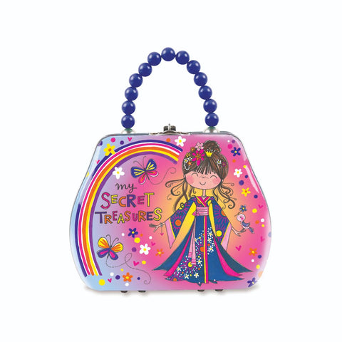 Rachel Ellen Designs Handbag Tins - Cherry Blossom Princess