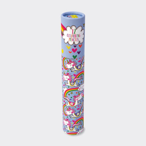 Rachel Ellen Designs Coloured Pencil Set - Unicorns 3.5cmx19.5cm