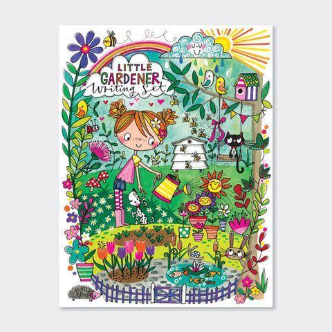 Rachel Ellen Designs Writing Set Wallet - Little Gardener 16cmx22cm
