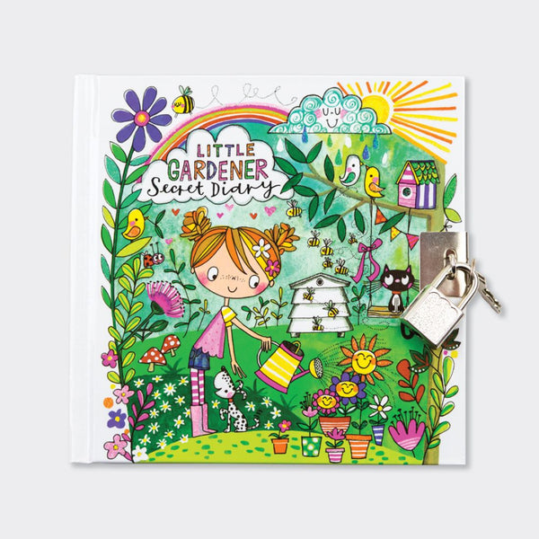 Rachel Ellen Designs Secret Diary - Little Gardener 14.1cmx14.7cm