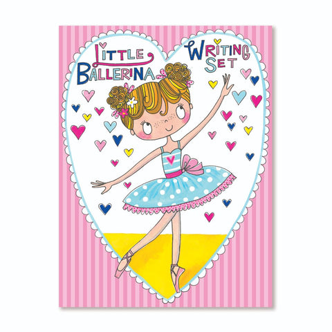 Rachel Ellen Designs Writing Set - Little Ballerina 16cmx22cm