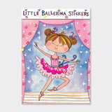Rachel Ellen Designs 80 Sticker Books - Little Ballerina 17.8cmx12.9cm