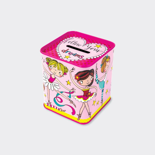 Rachel Ellen Designs Money Box - Follow Your Dreams/Ballerina