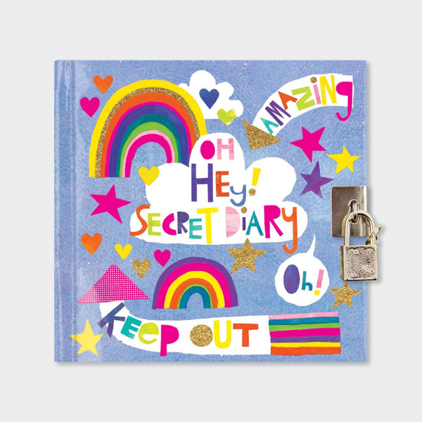 Rachel Ellen Designs Secret Diary - Oh Hey! Pow Pow 14.1cmx14.7cm