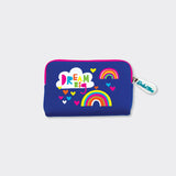 Rachel Ellen Designs Neoprene Purse - Dream Big/Rainbows