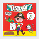Rachel Ellen Designs Square Colouring Book - Pirate 20.5cmx20.5cm