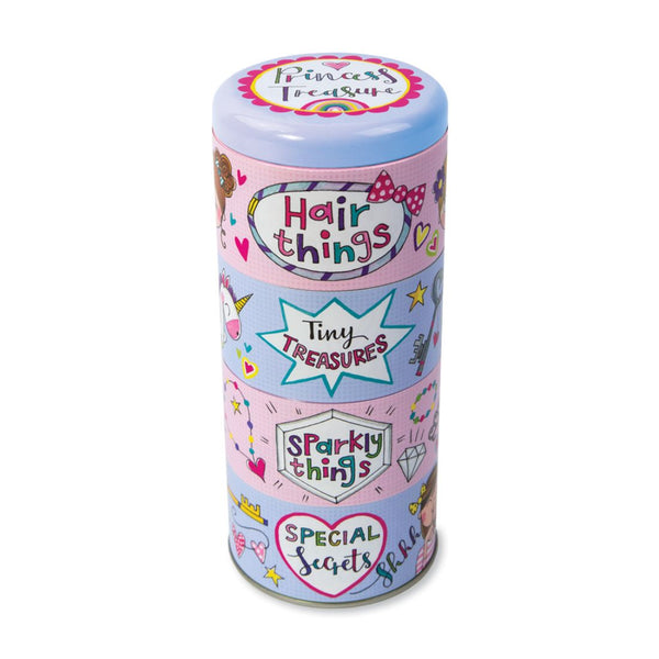 Rachel Ellen Designs Stacking Tins - Princess Treasure
