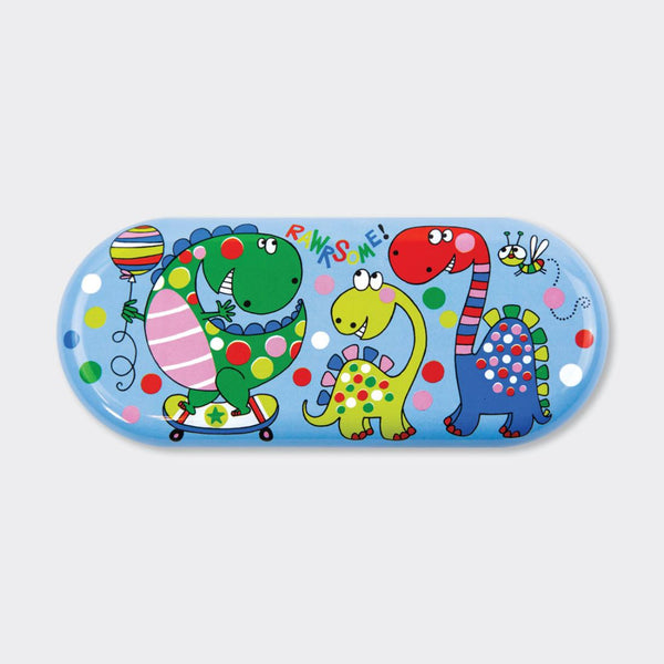 Rachel Ellen Designs Glasses Case - Dinosaurs 160mmx67mmx29mm