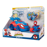 Spidey N Friends Feature Vehicle 2In1