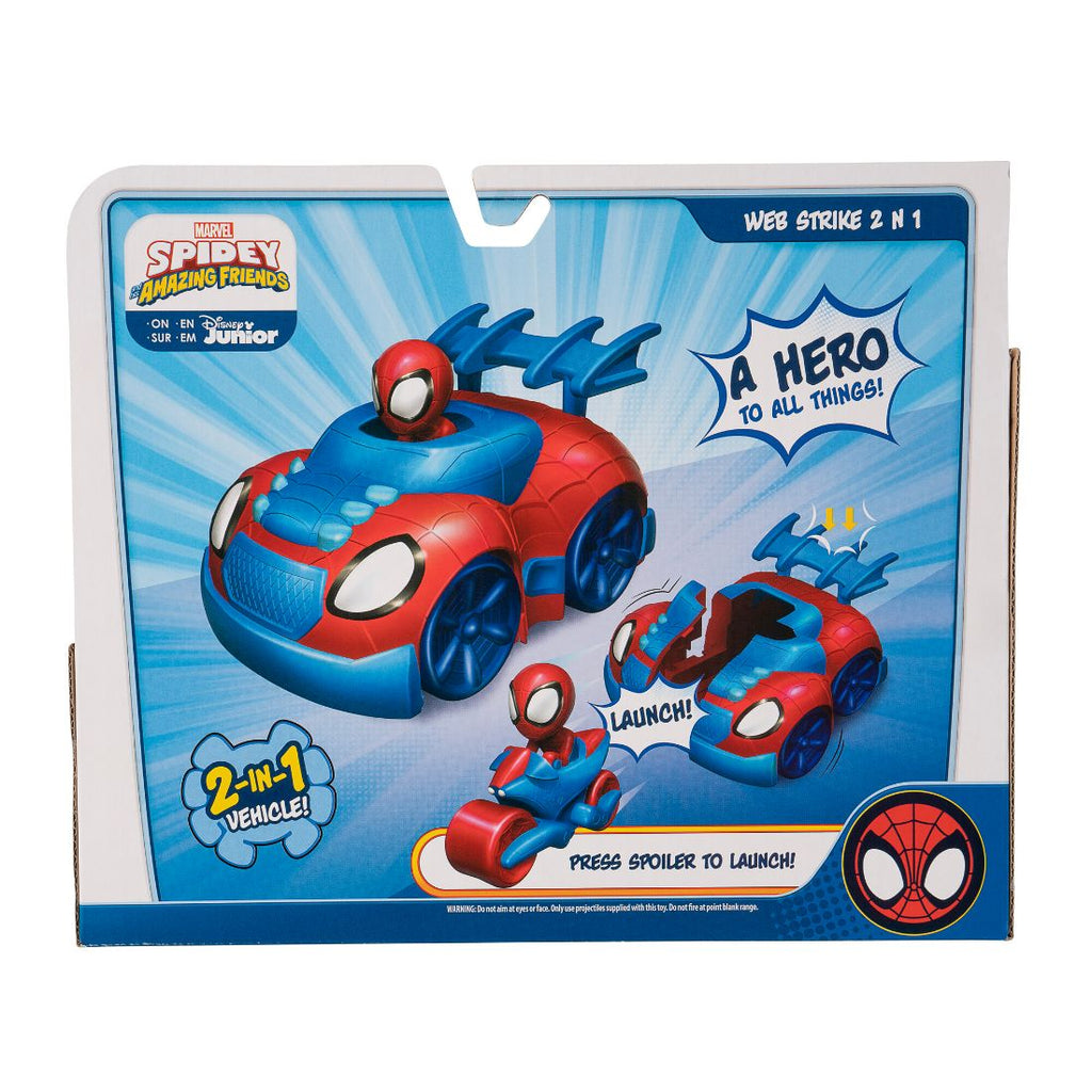 Spidey N Friends Feature Vehicle 2In1