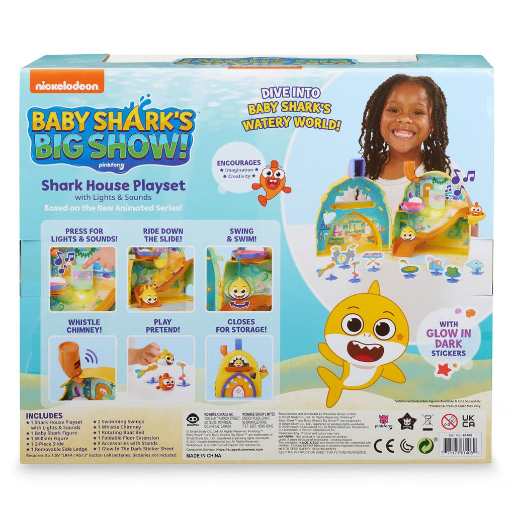 Baby Shark Big Show House Playset