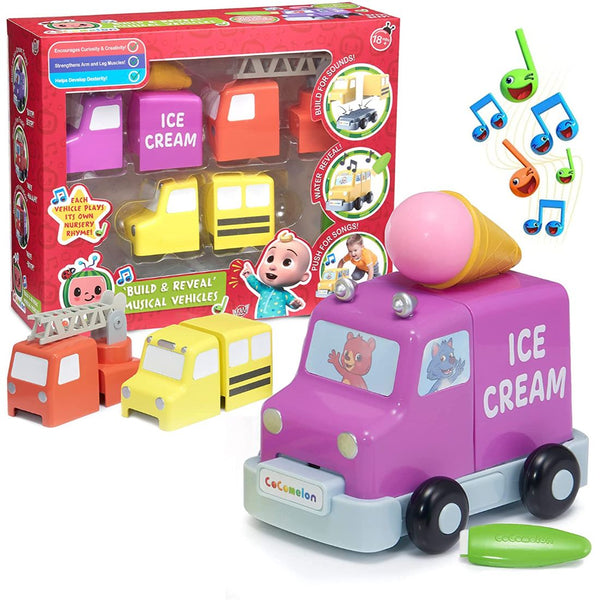 CoComelon Build & Reveal Musical Vehicles