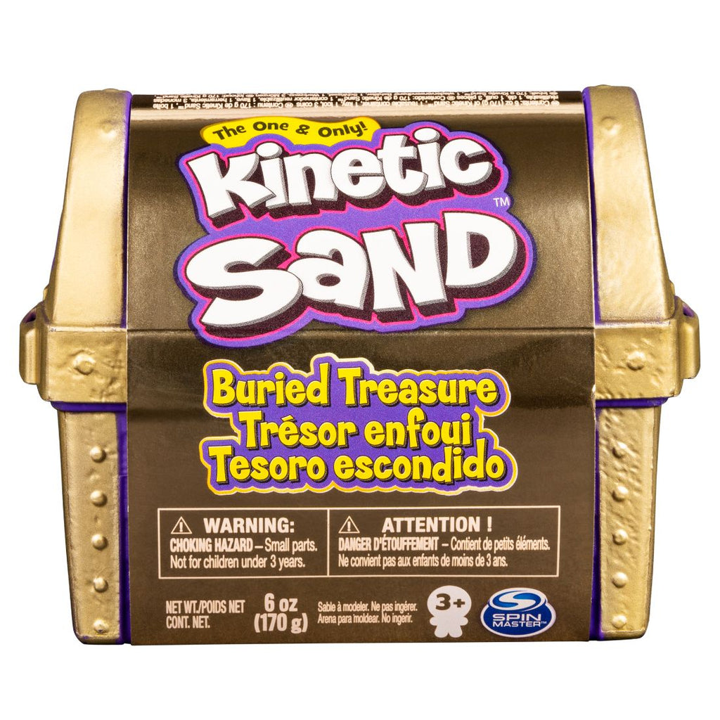 Kinetic Sand Hidden Treasure Asst. (6oz) CDU