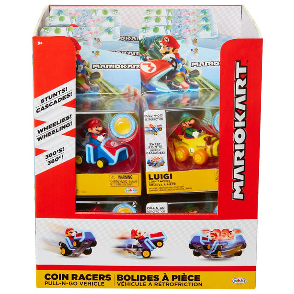 Nintendo Super Mario Coin Racers Asst.