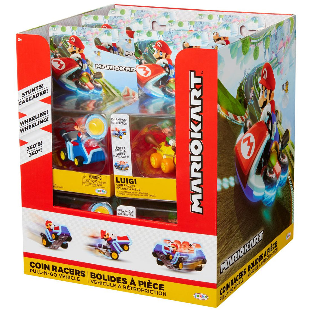 Nintendo Super Mario Coin Racers Asst.