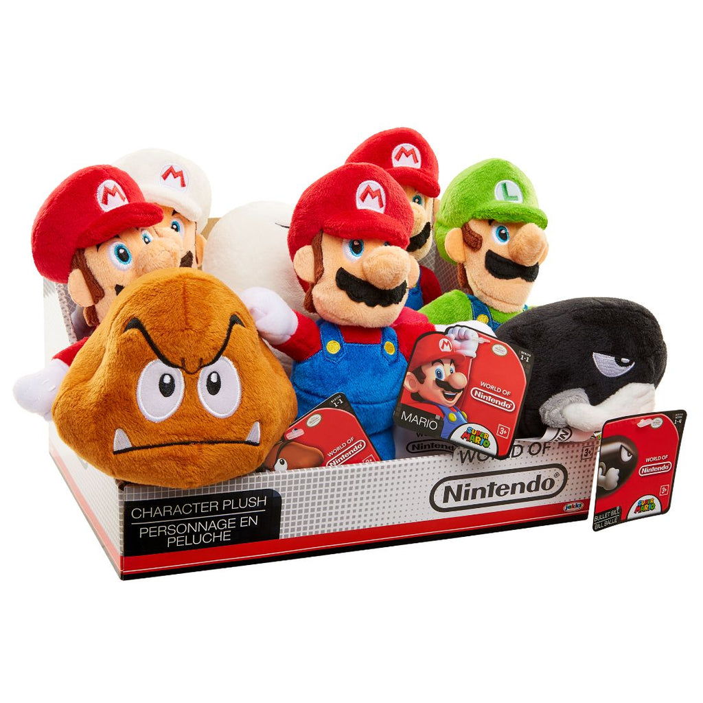 Nintendo Super Mario Plush 6" Asst. 6