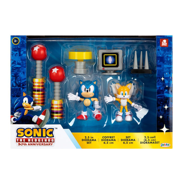 Sonic 2.5" Fig Diorama Set