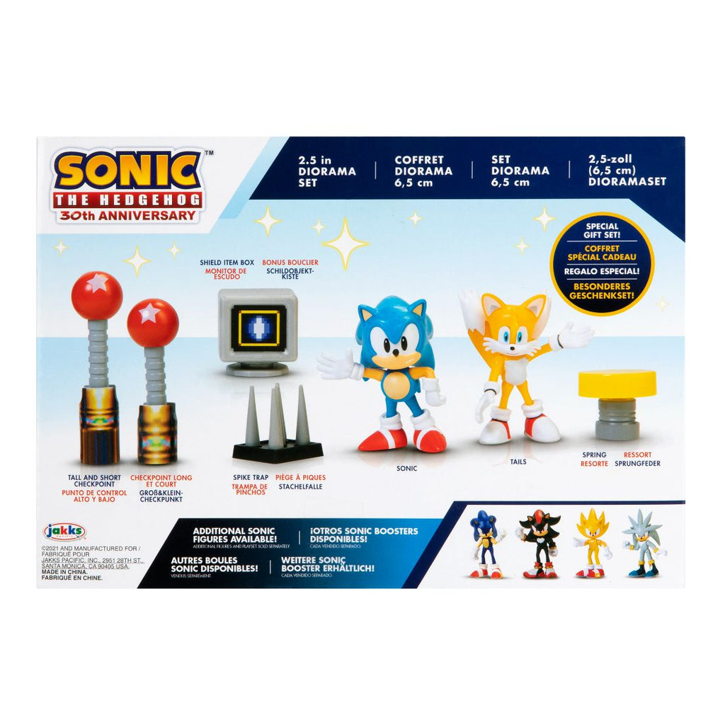 Sonic 2.5" Fig Diorama Set